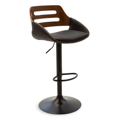 Scaun de bar Fern reglabil, 51x51x89 cm