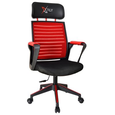 Scaun de Birou XFly1, Roșu, 56 x 110 x 48 cm