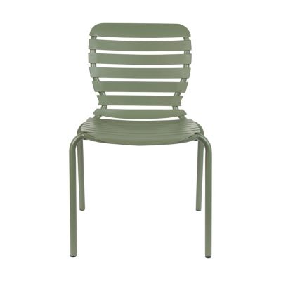 Scaune de grădină verde-deschis 2 buc. din metal Vondel – Zuiver