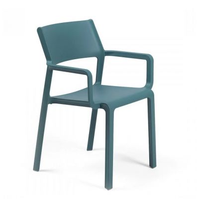 Scaun exterior Nardi Trill Armchair cu brate  albastru