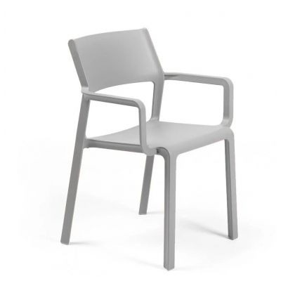 Scaun exterior Nardi Trill Armchair cu brate  gri