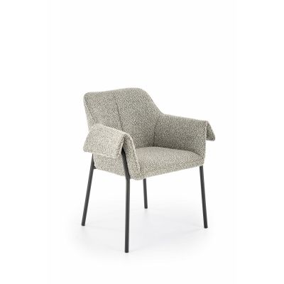 Scaun Hadsund 522, 68x62x83 cm, Stofa, Gri