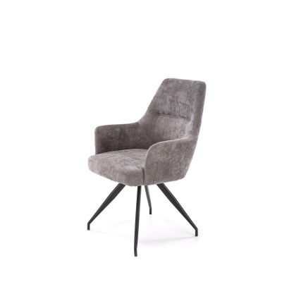 Scaun Hadsund 542, 58x64x88 cm, Stofa, Gri