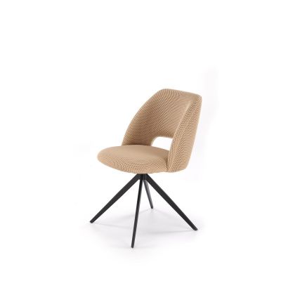 Scaun Hadsund 546, 52x60x79 cm, Stofa, Beige