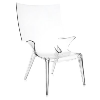 Scaun Kartell Uncle Jim design Philippe Starck transparent