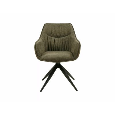 Scaun Sempre, 58x60x83 cm, Stofa/Piele Sintetica, Olive