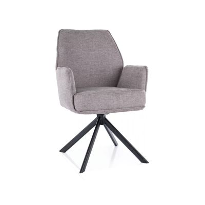 Scaun Skog 145 Brego, 58x60x90 cm, Stofa, Gri