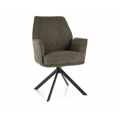 Scaun Skog 145 Brego, 58x60x90 cm, Stofa, Olive