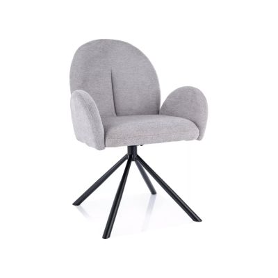 Scaun Skog 154 Raven, 60x61x88 cm, Stofa, Gri Deschis