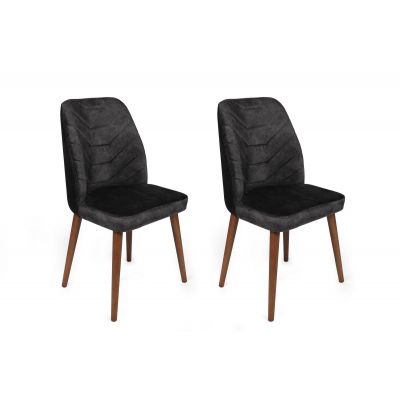 Set scaune (2 bucăți) Dallas Chair Set (2 Pieces), Bej, 50x90x49 cm
