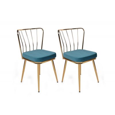 Set scaune (2 bucati) Bucatarie Sufragerie Yildiz Chair, 43 x 82 x 42 cm
