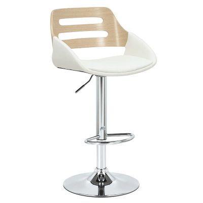 Scaun de bar Fern reglabil, 51x51x89 cm