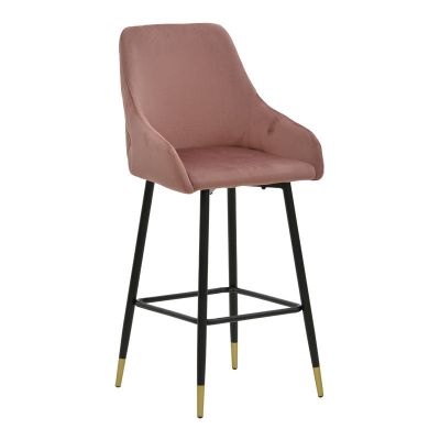 Scaun de Bar Lithe metal, 47x44x98 cm