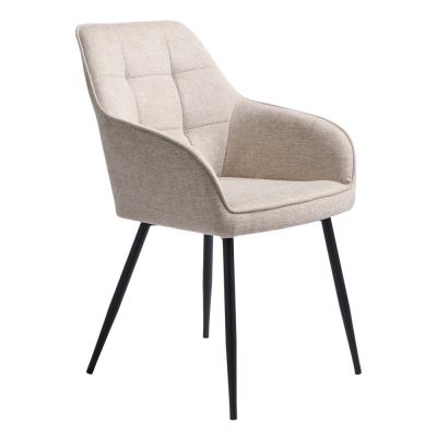 Scaun de dining bej Nolan – Unique Furniture