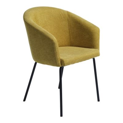 Scaun de dining galben muștar Easton – Unique Furniture