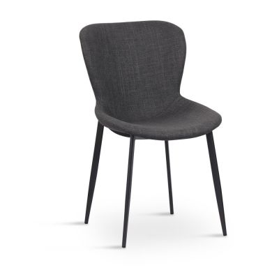 Scaun de dining gri închis Ross – Unique Furniture ieftin