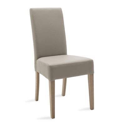 Scaun Ditta cu picioare din lemn de nuc 58 x 45 x 96 cm