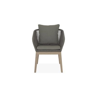Scaun dining EASTPORT lungime 65 latime 56 inaltime 80 maro cu gri