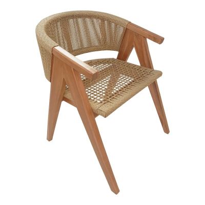Fotoliu de gradina Wolly Boho Pako World Natural 60x60x76 cm