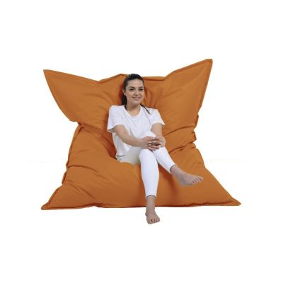 Fotoliu puf de gradina Giant Cushion Portocaliu 180x140x30 cm
