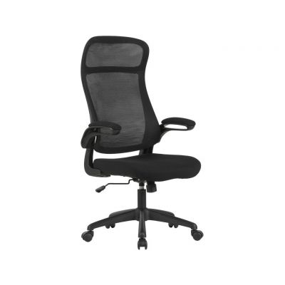 SCAUN ROTATIV plasă tensionată negru SCAUN ROTATIV plasă tensionată negru