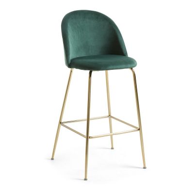 Scaun bar Kave Home Mystere, verde