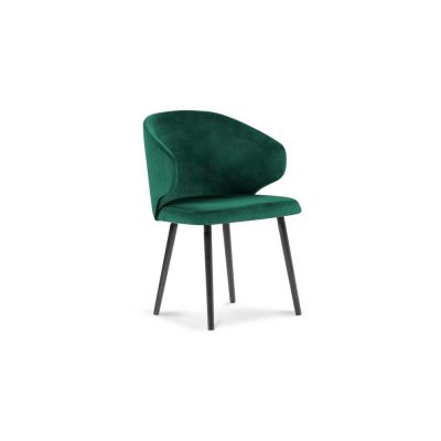 Scaun cu tapițerie de catifea Windsor & Co Sofas Nemesis, verde ieftin