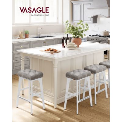 Scaune de bar Vasagle Gri 44x32x66 cm