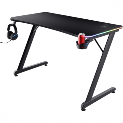 Birou Gaming GXT709 Luminus RGB Negru