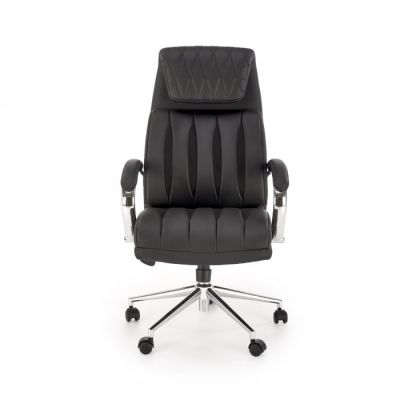 Scaun birou ROMANO, negru, 65x72x113 cm