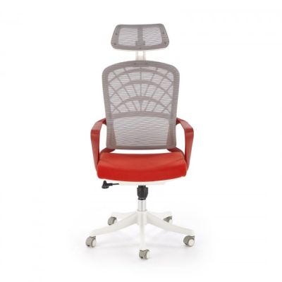 Scaun birou VESUVIO corai + alb, 59x59x115 cm