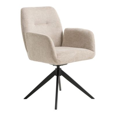 Scaun de dining crem Roxana – Unique Furniture