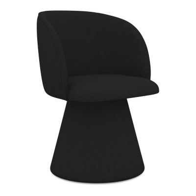 Scaun de dining negru Maia - Makamii
