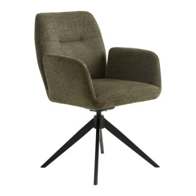 Scaun de dining verde Roxana – Unique Furniture