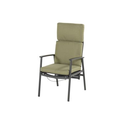 Scaun de grădină verde din metal Flora – Hartman