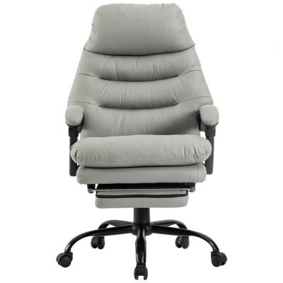 Scaun Directorial, microfibră, gri, negru