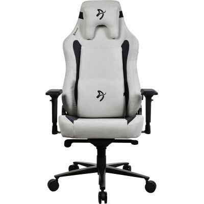 Scaun gaming Arozzi Vernazza XL Soft Fabric Light Grey