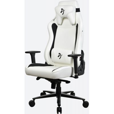 Scaun gaming Arozzi Vernazza XL Soft PU White