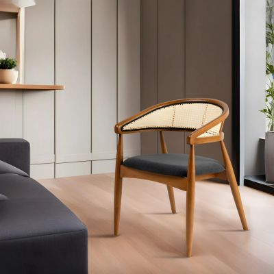 Scaun Model Lima, Stejar/Negru