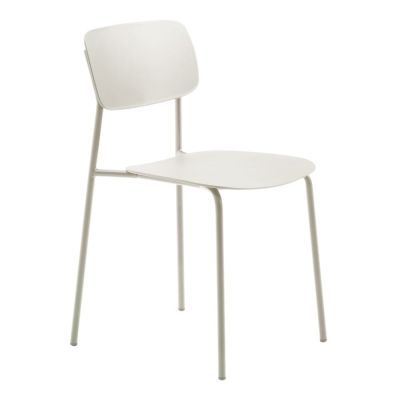 Scaune de dining albe 2 buc. Kirkland – Unique Furniture