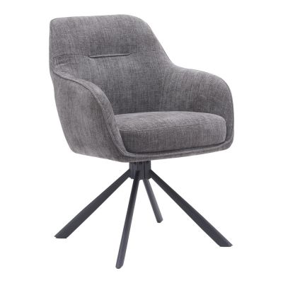 Scaune de dining gri 2 buc. Avola – Unique Furniture