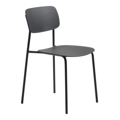 Scaune de dining negre 2 buc. Kirkland – Unique Furniture