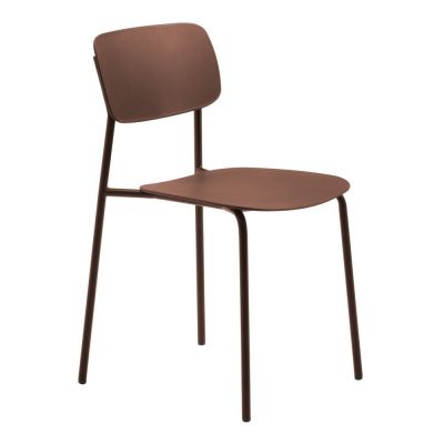 Scaune de dining teracotă 2 buc. Kirkland – Unique Furniture
