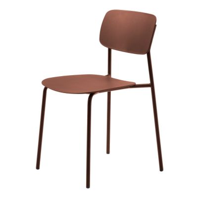Scaune de dining teracotă 2 buc. Kirkland – Unique Furniture