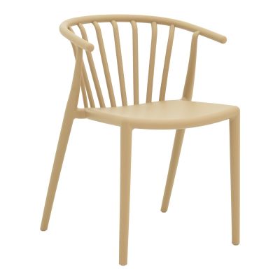 Fotoliu Zelma pakoworld PP în culoarea Crem deschis 55x53x73cm 53x55