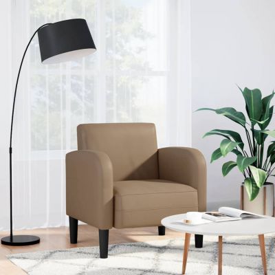 Gossi canapea scaun cu cotiere cappuccino 54 cm piele artificiala