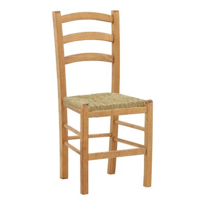 Scaun cafenea cu covoraș Marf-Charchie pakoworld lemn masiv de fag lustruit nuc 41x42x92cm