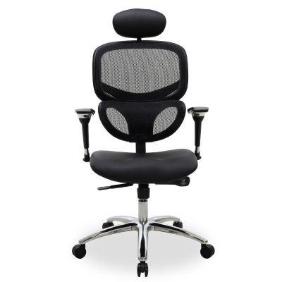Scaun de birou manager, neagra, 65x65x122 cm