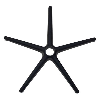 Scaun de birou Pakoworld PP star negru D54cm