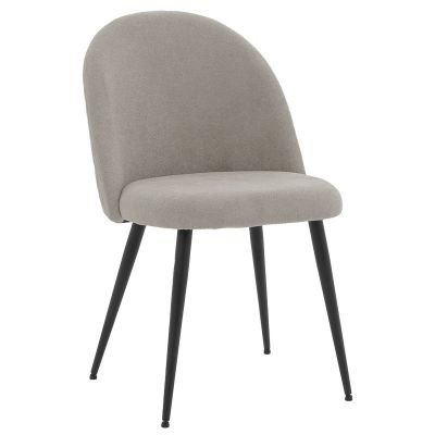Scaun Model Graceful, Gri/Negru, 50x53x83 cm